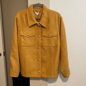 J. Jill Golden Utility Jacket